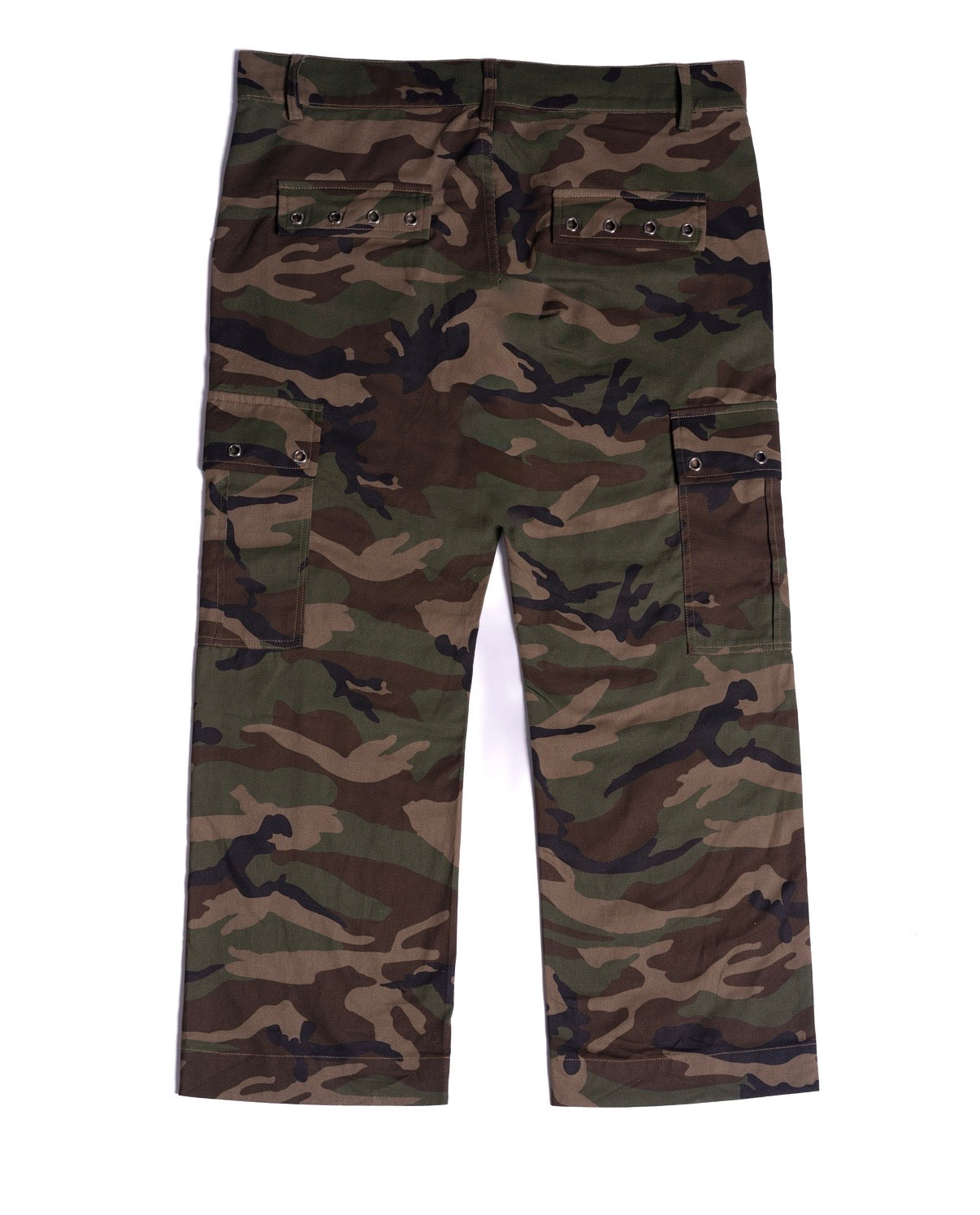 Camo Rivet Cargo Pants